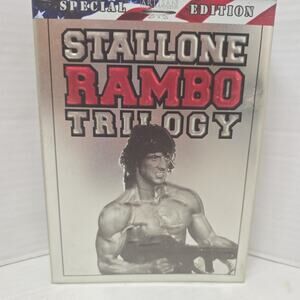 Rambo Trilogy (Special Edition DVD Collection) Great Condition + Metal Slipcover